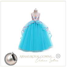 Load image into Gallery viewer, &quot;Arna&quot; Royal Gown Collection - Girls Unicorn Summer Dresses Tutu Long
