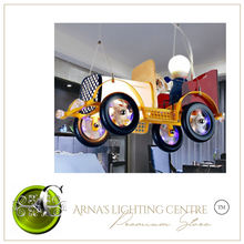 Load image into Gallery viewer, Arna Royal Collection - Children&#39;s Retro Vintage Classic Car Lights LED Car Chandeliers
