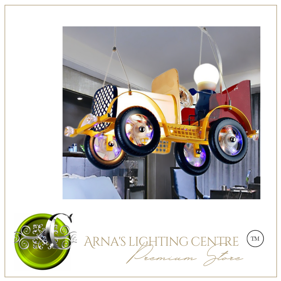 Arna Royal Collection - Children's Retro Vintage Classic Car Lights LED Car Chandeliers