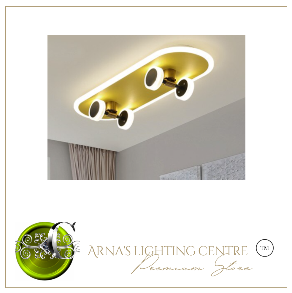Arna Royal Collection - Children's Skateboard Hanging Lights LED Chandeliers