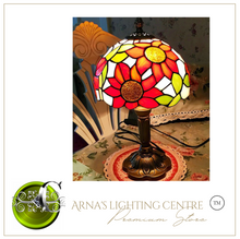 Load image into Gallery viewer, Arna Royal Collection - Table lamp LED Mediterranean Vintage Stained Glass Light
