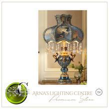 Load image into Gallery viewer, Arna Royal Collection - European Retro Vintage Table Lamp
