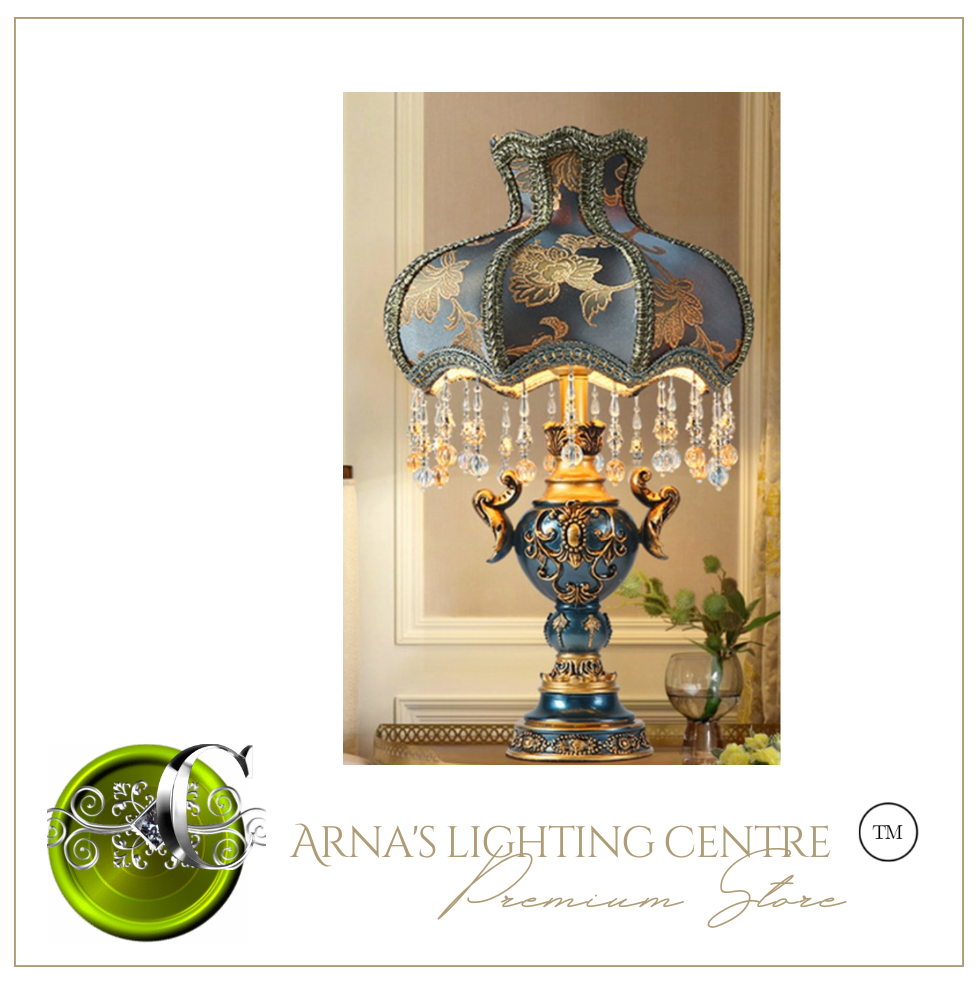 Arna Royal Collection - European Retro Vintage Table Lamp