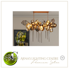 Load image into Gallery viewer, &quot;Arna&#39;s Luxury  Collection&quot; Chandelier 100cm x 43cm Luxury Blown Glass
