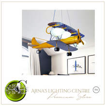 Load image into Gallery viewer, Arna Royal Collection - Children&#39;s Aeroplane E27 Lights LED Chandeliers x3 Designs
