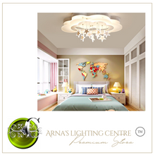 Load image into Gallery viewer, Arna Royal Collection - Children&#39;s Star Moon Hanging Lights LED Chandeliers
