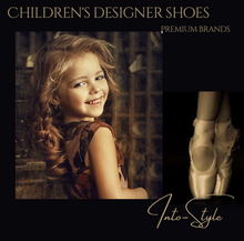 Load image into Gallery viewer, Arna&#39;s Shoe Collection - Children&#39;s Crystal Shoes Rhinestone Pendants Open Toes
