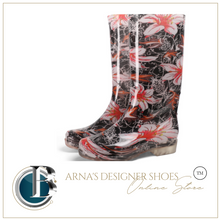 Load image into Gallery viewer, Rain Boots/Gumboots Women High-Top Boots - NON-SLIP, WATERPROOF, PVC
