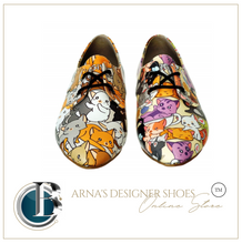 Load image into Gallery viewer, Cats Pattern Daily Print Women Leather - Many Styles &amp; Colours
