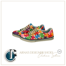 Load image into Gallery viewer, Digital Print Colourful Patterned Women&#39;s Sports Shoes
