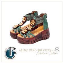 Load image into Gallery viewer, &quot;Arna&quot; Collection Shoes - Handcrafted Original Leathers High Heels Sandals
