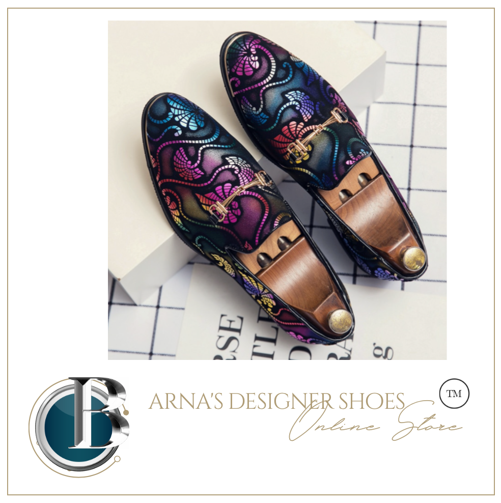 Mens Stylish Leather Shoes/Slip Ons -  Many Sizes & Colours