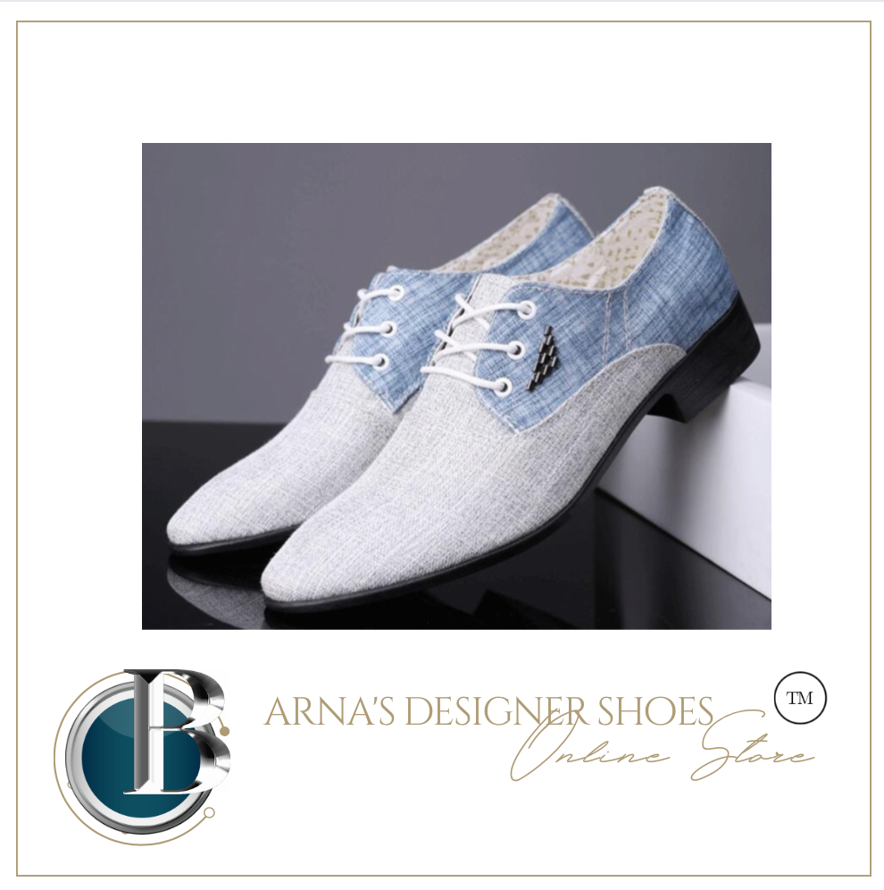 Mens Luxury Brand Classic Canvas Shoes Men Formal Shoes - Many Colours