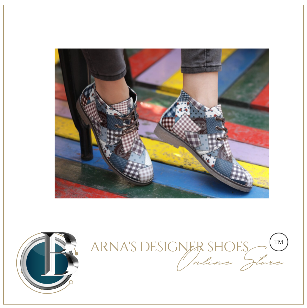 Ankle Boots - Many Styles & Colours - Digital Edition Printed Pattern Special Design Women Short Boots