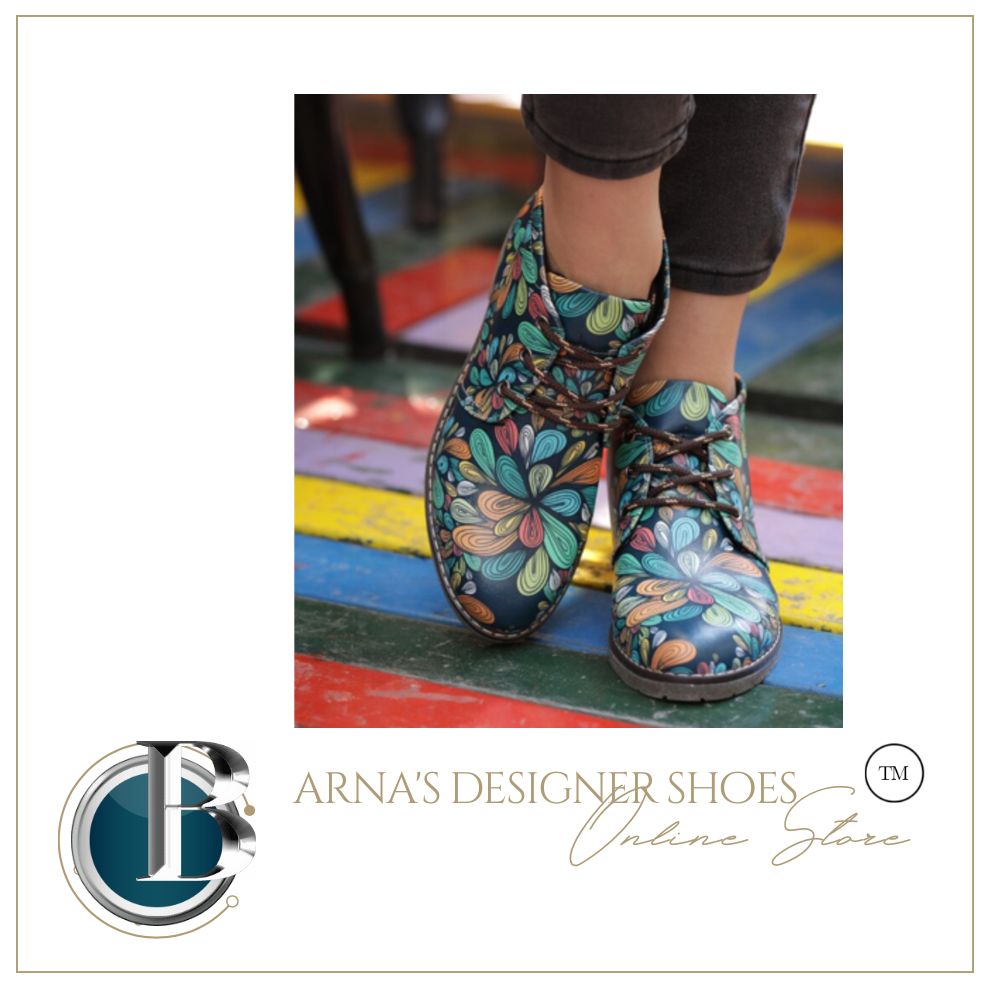 Ankle Boots - Many Styles & Colours - Digital Edition Printed Pattern Special Design Women Short Boots