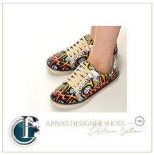 Load image into Gallery viewer, Digital Print Colourful Patterned Women&#39;s Sports Shoes - Many Colours &amp; Styles
