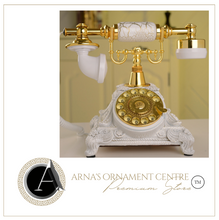Load image into Gallery viewer, Deluxe &quot;Arna Royal Collection&quot;  Luxury European Retro Telephone Landline Phone with Mechanical Ring,
