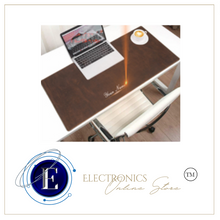 Load image into Gallery viewer, &quot;Legend Collection&quot; - New Men&#39;s Genuine Leather Business Desk/Computer Mat Cowhide FREE ENGRAVING PERSONALISE
