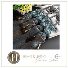 Load image into Gallery viewer, &quot;Arna Collection&quot; Retro/Classical/Vintage Rope Curtain Ties - Many COLOURS x 2 Pieces
