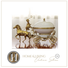 Load image into Gallery viewer, &quot;Arna Lisa&quot; Luxury Vintage Finest Collection - Golden Horse and Kart
