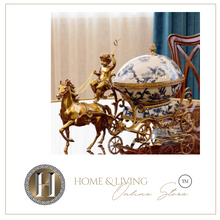 Load image into Gallery viewer, &quot;Arna Lisa&quot; Luxury Vintage Finest Collection - Golden Horse and Kart
