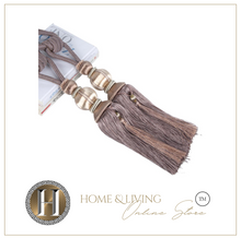 Load image into Gallery viewer, &quot;Arna Collection&quot; Retro/Classical/Victorian Rope Curtain Ties - Many COLOURS x 2 Pieces
