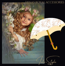 Load image into Gallery viewer, &quot;Arna Collection&quot; Designer Exquisite Umbrella Floral Design Compact - Highest Quality
