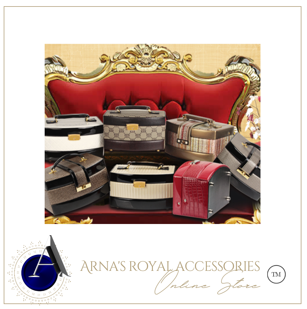 Nordic Wooden Designer Jewellery Box Organiser