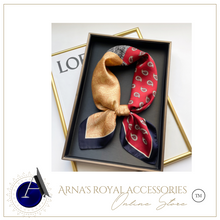 Load image into Gallery viewer, &quot;Arna&quot; Collection - Women&#39;s Luxury Silk Head Scarf - Many Styles
