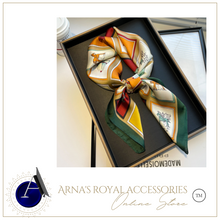 Load image into Gallery viewer, &quot;Arna&quot; Collection - Women&#39;s Luxury Silk Head Scarf - Many Styles
