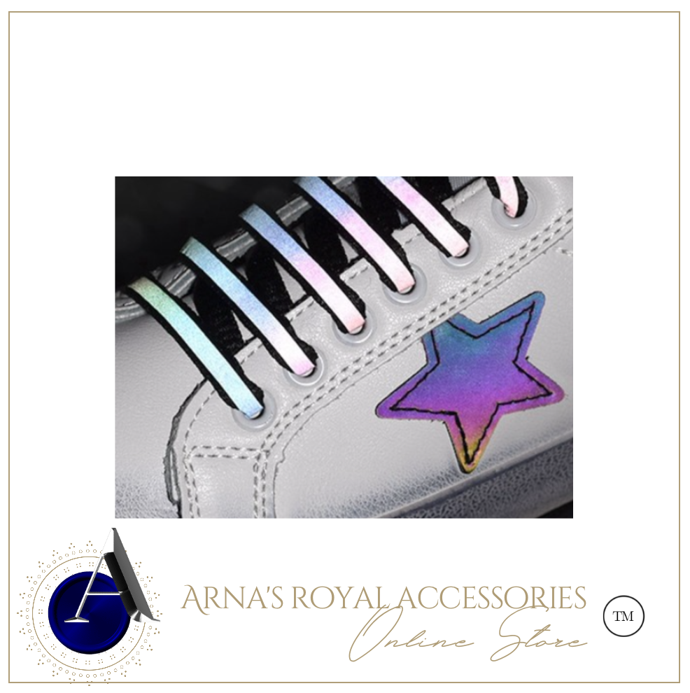 Trendy Fluorescent Reflective Shoe Laces - Many Colours/Sizes - NEW ARRIVAL