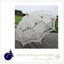 Load image into Gallery viewer, Arna Collection - Luxury Bridal Umbrella&#39;s - Lace
