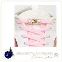 Load image into Gallery viewer, Elastic Diamond Cross Locks Shoe Laces - Many Colours/Sizes - NEW ARRIVAL
