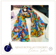 Load image into Gallery viewer, &quot;Arna&quot; Collection - Women&#39;s Luxury Silk Head Scarf
