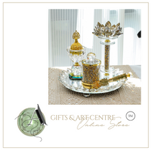 Load image into Gallery viewer, &quot;Arna Lisa&quot; Royal Collection - Top End Crystal Diamond Incense Burner Set
