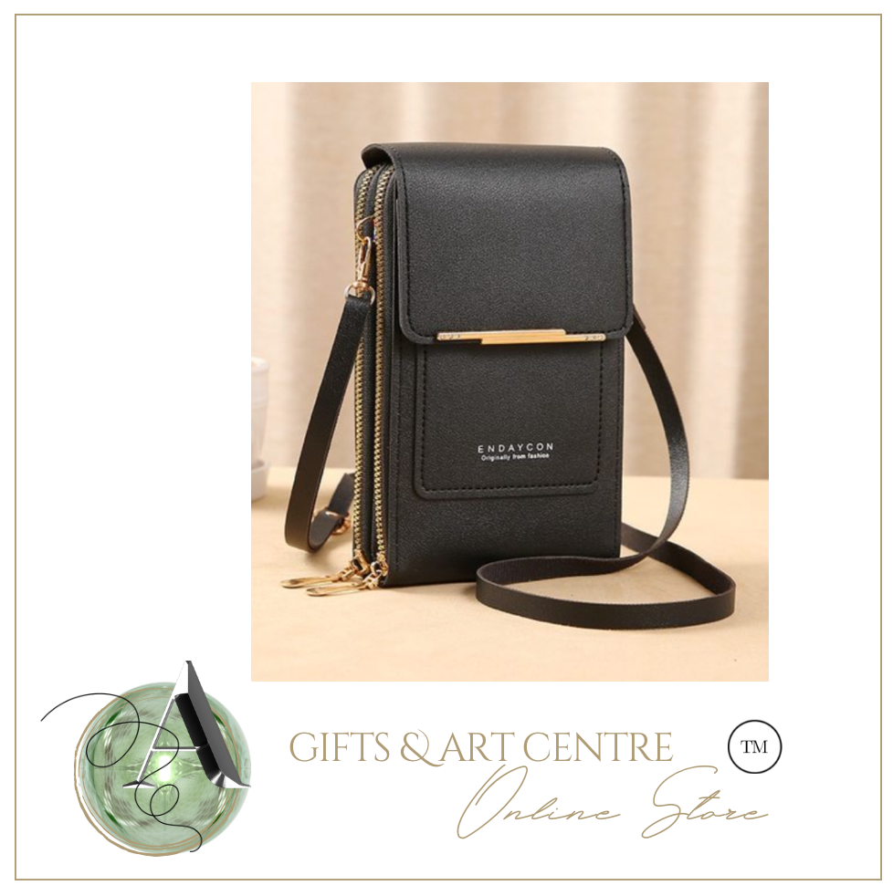 Women's Crossbody Shoulder Cellphone Purse with Straps - Touch Screen