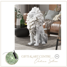 Load image into Gallery viewer, Designer Handmade Resin Lion Statue
