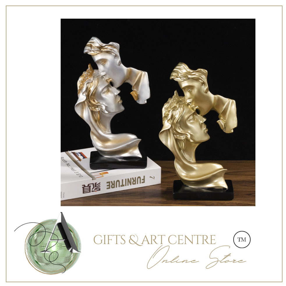 Nordic Sculpture Statue - Office - Home & Living - Silver or Gold