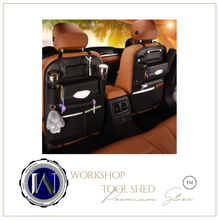 Load image into Gallery viewer, Car Seat Storage Organiser Universal Multifunction - Leather
