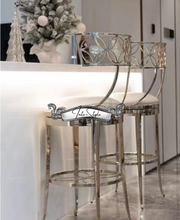 Load image into Gallery viewer, &quot;Arna Royal Victorian Collection&quot; Luxury Plus Furniture - High End Bar Stools x2
