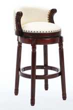 Load image into Gallery viewer, &quot;Arna Royal Victorian Collection&quot; Luxury Plus Furniture - Exquisite American Style Leather Bar Stools
