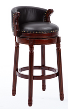 Load image into Gallery viewer, &quot;Arna Royal Victorian Collection&quot; Luxury Plus Furniture - Exquisite American Style Leather Bar Stools
