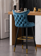 Load image into Gallery viewer, &quot;Arna Royal Victorian Collection&quot; Luxury Plus Furniture - High End Italian Dome Bar Stools x2
