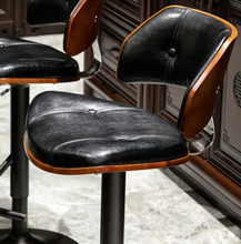 Load image into Gallery viewer, &quot;Arna Royal Victorian Collection&quot; Luxury Plus Furniture - Exquisite Leather Rosewood European Bar Stools
