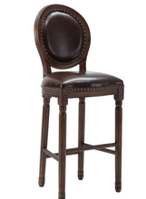 Load image into Gallery viewer, &quot;Arna Royal Victorian Collection&quot; Luxury Plus Furniture - Exquisite Leather American Bar Stools
