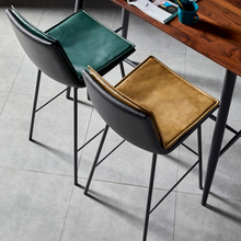 Load image into Gallery viewer, &quot;Arna Royal Victorian Collection&quot; Luxury Plus Furniture - Exquisite Style Leather Bar Stools
