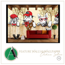 Load image into Gallery viewer, &quot;Arna Collection&quot; - Wall Paper -  Hand-Painted Pet Restaurant, Pet Shop, Background Wall Wallpaper - Perfect for Feature Walls 14 Square Meter
