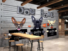 Load image into Gallery viewer, &quot;Arna Collection&quot; - Wall Paper -  Hand-Painted Pet Restaurant, Pet Shop, Background Wall Wallpaper - Perfect for Feature Walls 14 Square Meter
