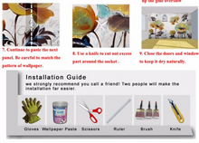 Load image into Gallery viewer, &quot;Arna Collection&quot; - Wall Paper -  Hand-Painted Pet Restaurant, Pet Shop, Background Wall Wallpaper - Perfect for Feature Walls 14 Square Meter
