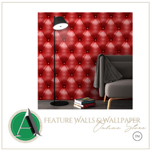 Load image into Gallery viewer, &quot;Arna Collection&quot; - Wall Paper - Luxury Black 3D Faux Leather Wallpaper Soft (Many Colours)

